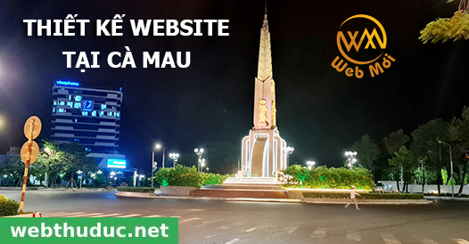 Thiết kế website tại Cà Mau chuẩn SEO