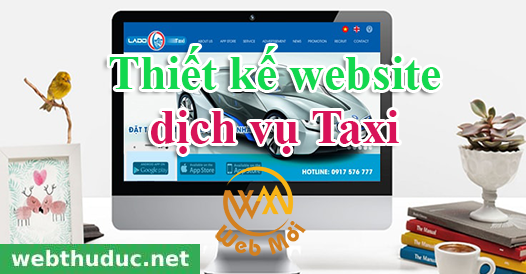 Thiết kế website dịch vụ Taxi