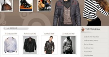 Thiết kế web thời trang nam - nữ