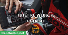 Thiết kế website Bán Dầu Nhớt, Phân phối Dầu Nhớt