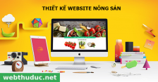 Thiết kế website Bán hàng Nông sản, Thực phẩm sạch