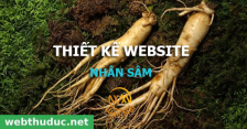 Thiết kế website Bán Nhân Sâm