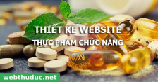 Thiết kế website Bán Thực phẩm chức năng