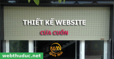Thiết kế website Công ty Bán, Lắp đặt Cửa Cuốn