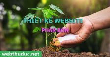 Thiết kế website Công ty Bán Phân Bón, Hóa chất sinh học
