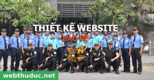 Thiết kế website Công Ty Dịch vụ Bảo Vệ, Vệ sĩ
