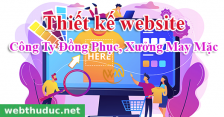 Thiết kế website Công Ty Đồng Phục, Xưởng May Mặc