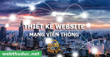 Thiết kế website Công ty Viễn Thông, Dịch vụ Mạng Viễn Thông