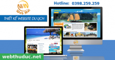 Thiết kế website Dịch vụ Du lịch, Tour Du lịch, Lữ hành