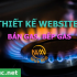 Thiết kế web Bán gas Bếp gas