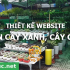 Thiết kế website Bán Cây xanh, cây cảnh