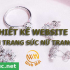 Thiết kế website Bán trang sức nữ trang
