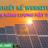 Thiết kế website Điện năng lượng mặt trời