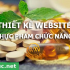 Thiết kế website Bán Thực phẩm chức năng